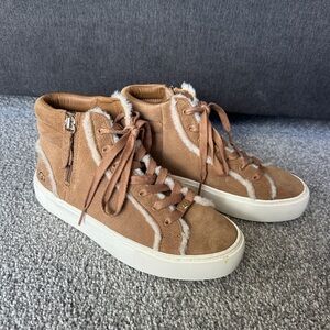 UGG Chestnut High-Top Sneaker